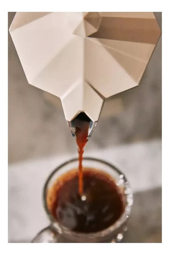 Cafetera Italiana Bialetti Moka 3 Tazas Aluminio Febo