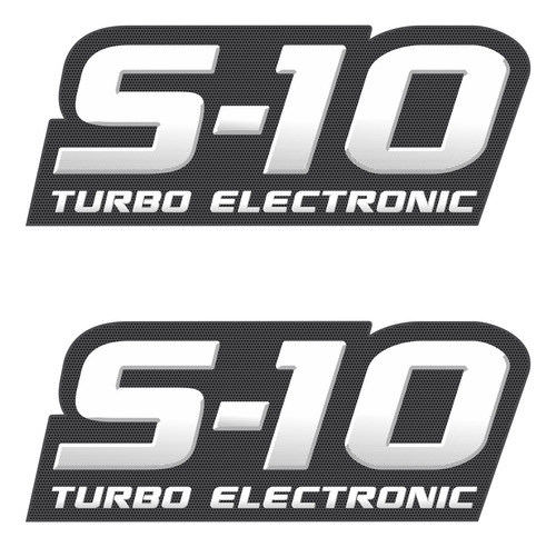 Adesivo Chevrolet S10 Turbo Electronic 2010 S10011 Fgc