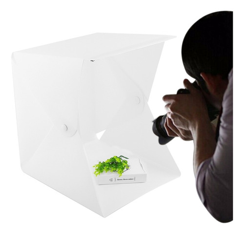 Portátil Sala De Luz Led Photo Studio Fotografia Iluminação