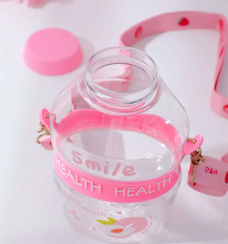 Linda Botella De Agua Bebidas Estilo Bebida Coreana Kawaii