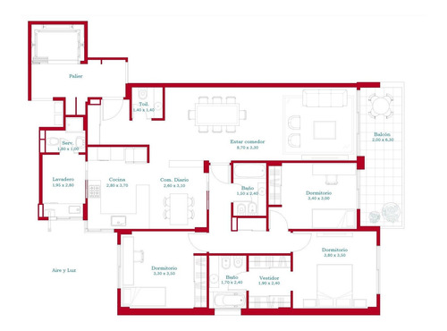 Imagen 7 de 8 de Departamento En Venta En Caballito