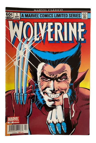 Comic Wolverine #1 Marvel Clasico 17 Mexico 2009 Editorial