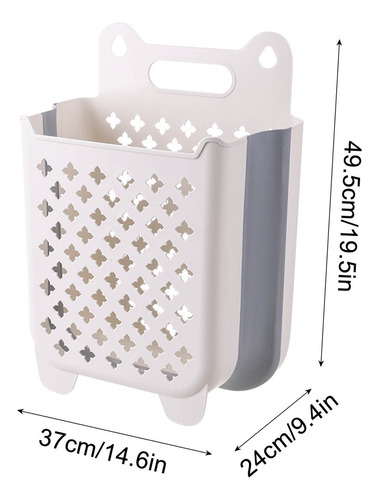 Hh Cesta De Almacenamiento De Ropa Sucia Plegable Para Baño