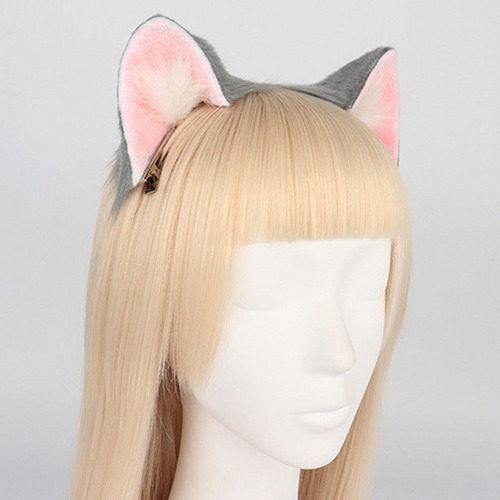Tiara Fofa Com Acessórios De Cabelo Com Orelhas De Gato