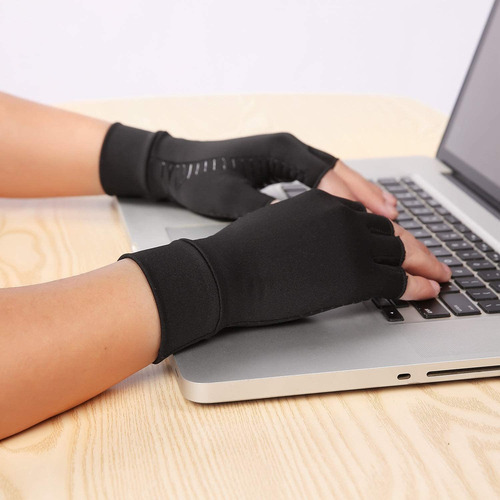 Guantes De Artritis De Compresión Con Infusión De Cobre Para