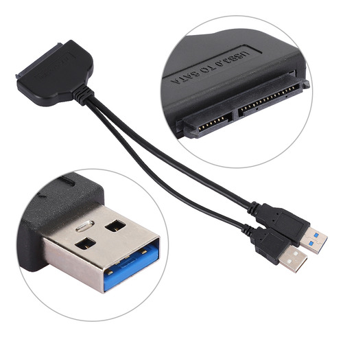 Convertidor De Disco Duro Usb 3.0 A Sata De Alta Velocidad