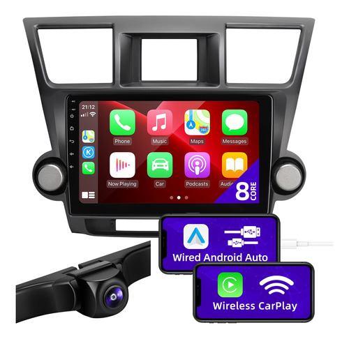 Cgogc Android 11 Car Radio Compatible Con Android Auto Wirel