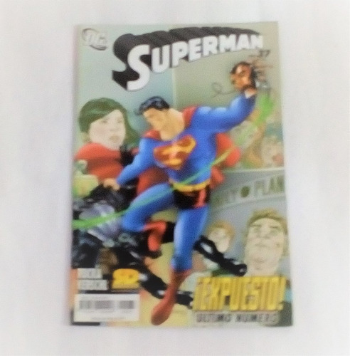 Dc Comics Superman N°37 ¡expuesto! Ultimo Numero En Español