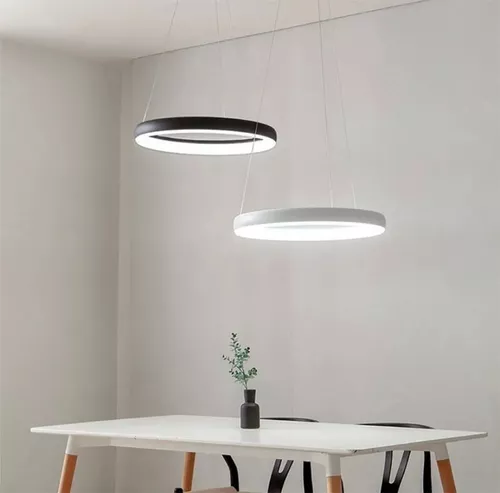 Lámpara colgante de techo con luz LED integrada