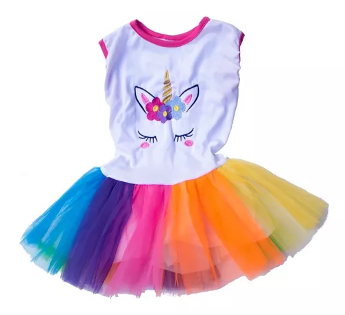  Tutu Dreams Disfraz de unicornio para niñas, ropa de