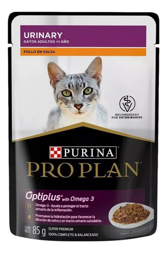 Pro Plan Urinary Gato Alimento Húmedo 85 Gr Pack 10 Sobres