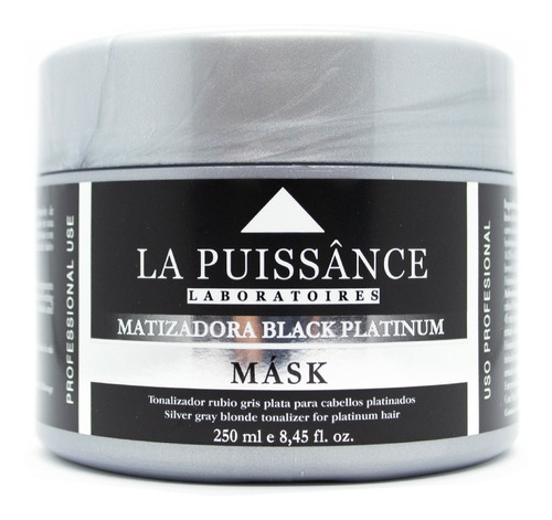 La Puissance Matizador Black Máscara Rubio Gris 250ml 3c