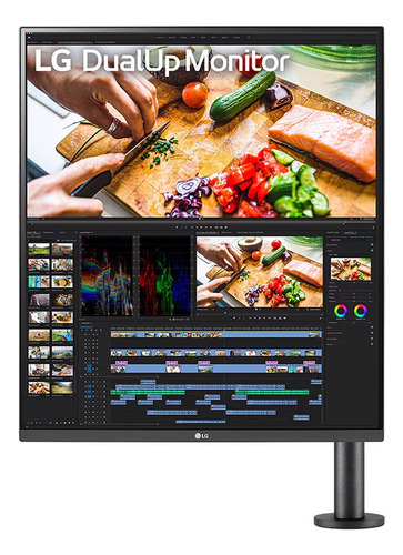 Monitor LG Dualup Ergo 28mq780 Lcd 27.6 Negro 100v/240v