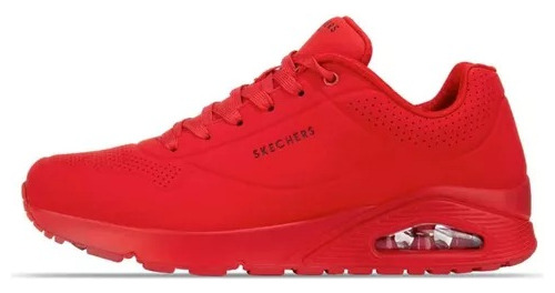 Tenis Skechers Stand On Air 52458/red Color Rojo Original