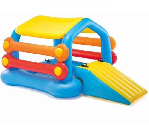 Imagen 1 de 5 de Tobogan Isla Inflable Flotante Intex #58294