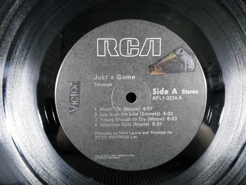 Triumph Just A Game Lp Vinil Japonês Com Obi