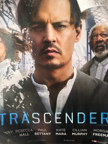 Póster Trascender Nuevo Trascendence Johnny Depp