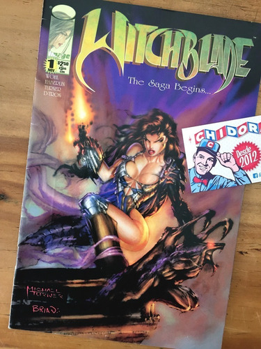 Comic - Witchblade #1 Michael Turner 1995 1st Ptg