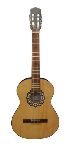 Guitarra Criolla Clasica Fonseca Modelo 25 Mate Funda Envios