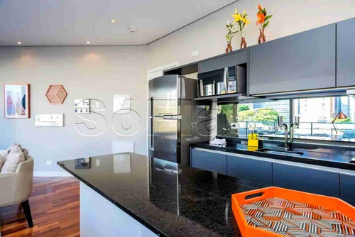 Apartamento Residencial Na Vila Olímpia - 1 Dormitório Com 62m² - Sf24209