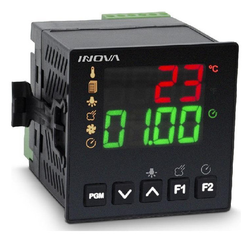 Controlador Tempo/temperatura P/ Lavanderia Industrial 24v