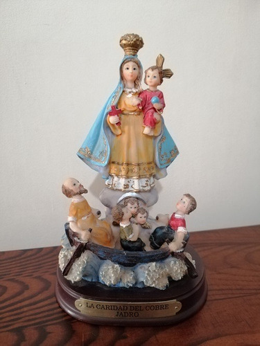 Imagen Santo Virgen Caridad Del Cobre Marca Jadro Altura16cm
