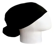 Comprar Gorro Quirúrgico Mujer Antifluido + Lanyard Unicolor Negro