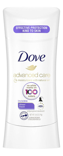 Dove Advanced Care - Desodorante Antitranspirante En Barra