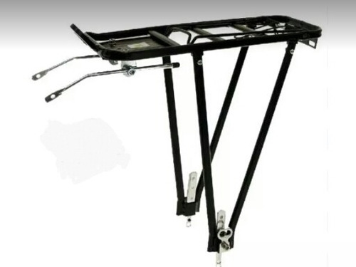 Parrilla Para Bicicleta Aluminio, Cargar Maleta O Alforjas
