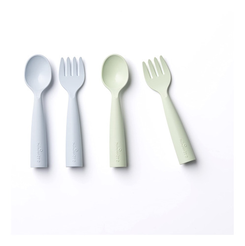 Miniware My First Cutlery - Cuchara Y Tenedor De Entrenamien