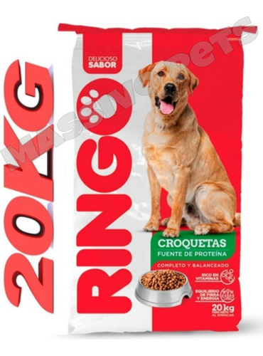 Ringo Croquetas Adulto 20kg