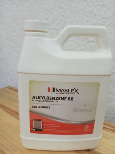 Aceite Maslex Semisintético Alquibenceno Visc 68, 1 Litro