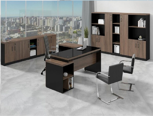Imagem 5 de 6 de Armário Alto Credenza Portas Abrir 40mm , Pronta Entrega