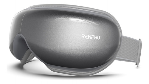 Masajeador De Ojos Recargable Ajustable Termico Color Gris