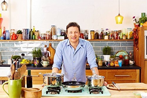 Wok Tefal Jamie Oliver De Acero Inoxidable Premium Antiadher