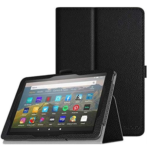 Timovo Funda Tipo Libro P/ Tableta Kindle Fire Hd 8 Y 8 Plus