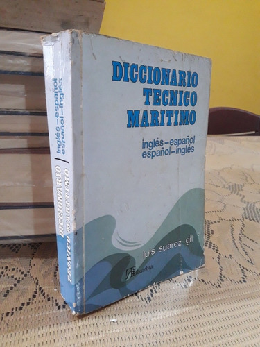 Libro Diccionario Tecnico Maritimo Ingles-español,esp-ingl