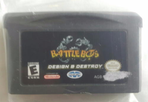 Battlebots Design & Destroy  / Gameboy Advance Gba & Ds