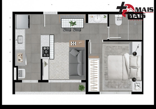 Imagem 7 de 8 de Hm Vanguard Fit, 33m², Campinas, Próximo À Rod Anhanguera - Ahmvanfit