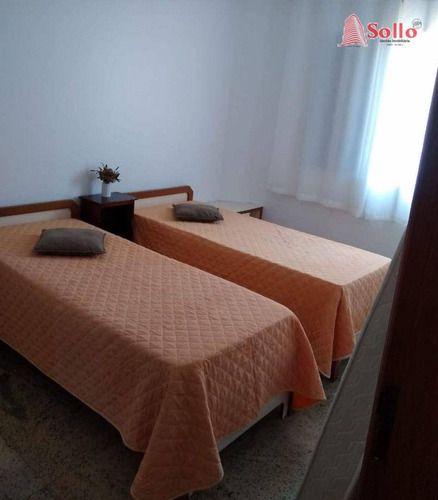 Imagem 10 de 13 de Edifício Arkansas Apartamento Com 3 Dormitórios À Venda, 106 M² Por R$ 415.000 - Caiçara - Praia Grande/sp - Ap0705
