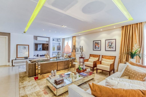 Imagem 7 de 15 de Apartamento Com 3 Dormitórios À Venda, 225 M² Por R$ 2.800.000 - Tatuapé - São Paulo/sp Porteira Fec - Av5094