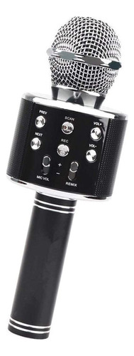 Microfone Bluetooth Sem Fio Handheld Karaoke Ktv - 2 Em 1