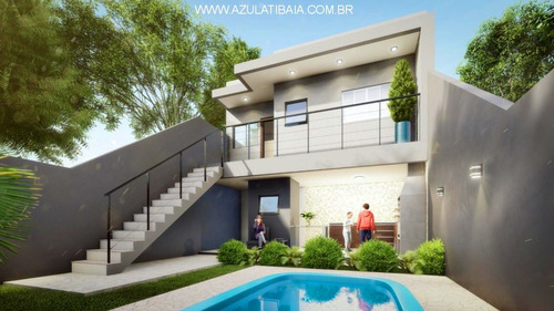 Imagem 1 de 20 de Casa Nova Em Construção, Bairro Nova Atibaia, Bairro Residencial De Ruas Asfaltadas Próximo Av Comercial, - Ca01378 - 69571061