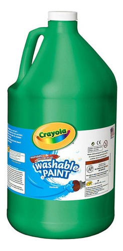 Crayola Témpera, Pintura Lavable 1 Galon Verde