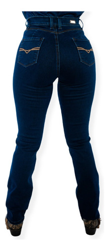 Pantalon Vaquerocorte Recto De Mujer Talla 7 Y 9