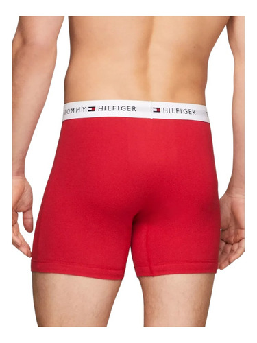 Pack De 3 Boxers Tommy Hilfiger Brief Algodón 100% Original