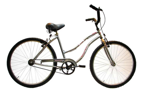 Bicicleta Playera Dama Kelinbike Contrapedal R 26 Cromada Color Violeta