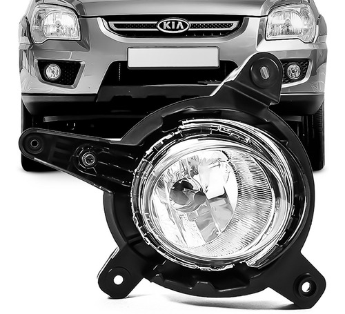 Farol Milha Sportage 09 10 11 2009 2010 2011 Kia Auxiliar