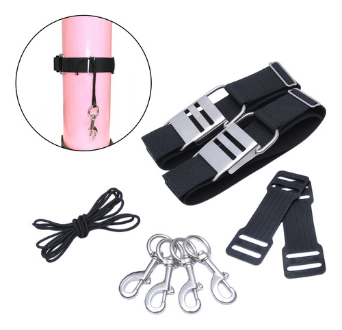 Imagen 6 de 11 de Kit De Gran Resistencia Soporte De Tanque De Correas Twin