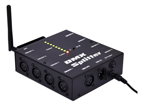 Amplificador De Audio Wedding Wireless Dmx512 Can 8 Canales
